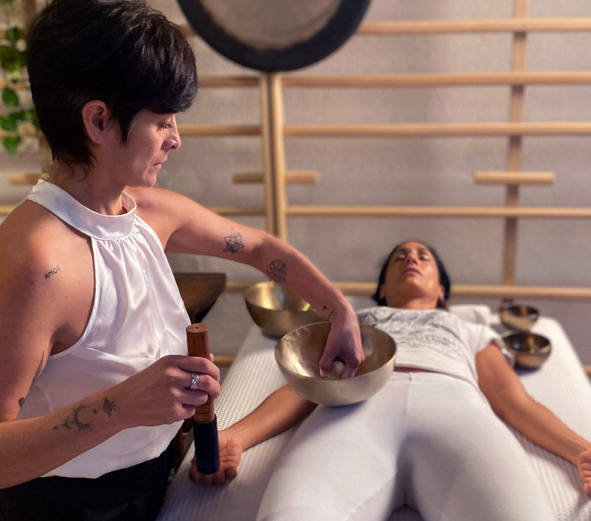 Bol de Massage Sonore avec Poignée ®
